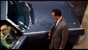 Marnie (1964)Sean Connery, Tippi Hedren, camera above and car